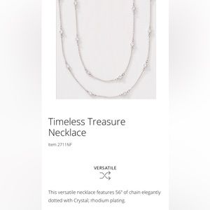 Touchstone Crystal necklace